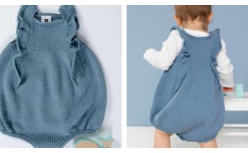 Butterfly Frilly Romper Free Knitting Pattern Butterfly Frilly Romper Free Knitting Pattern