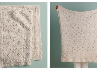 Chamomile Blanket Free Knitting Pattern