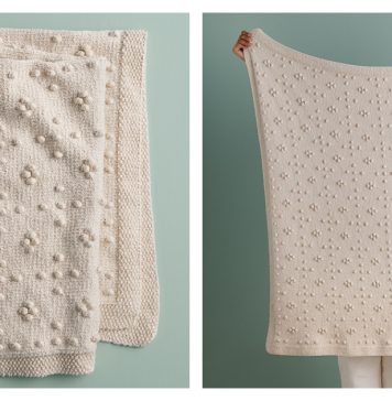 Chamomile Blanket Free Knitting Pattern