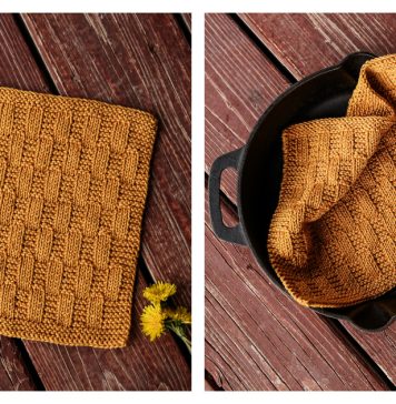 Dathan Dishcloth Free Knitting Pattern