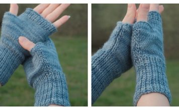 Early Spring Mittens Free Knitting Pattern
