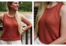 Easy Street Tank Free Knitting Pattern and Video Tutorial Easy Street Tank Free Knitting Pattern and Video Tutorial