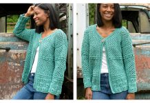 Eyelet Cardigan Free Knitting Pattern Eyelet Cardigan Free Knitting Pattern