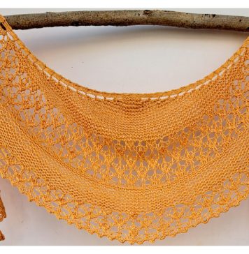 First Spring Hue Shawl Free Knitting Pattern