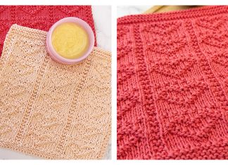 Heart Dishcloth Free Knitting Pattern