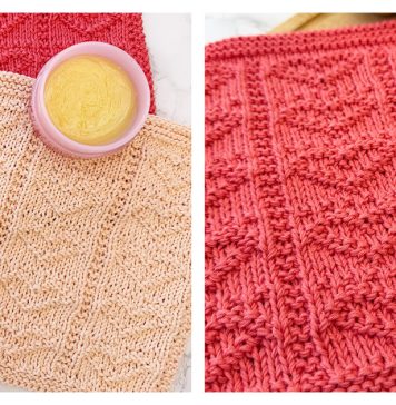 Heart Dishcloth Free Knitting Pattern