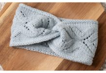 Ice Rink Headband Free Knitting Pattern