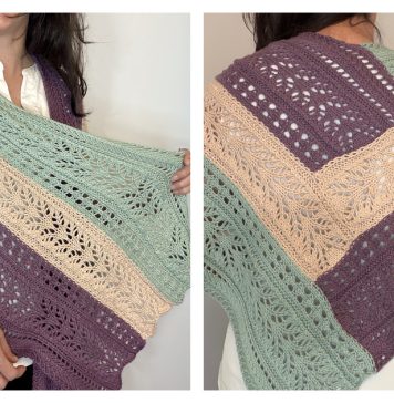 Iris Shawl Free Knitting Pattern and Video Tutorial Iris Shawl Free Knitting Pattern and Video Tutorial