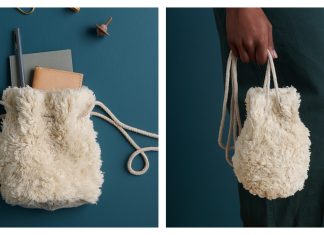 Little Nest Pouch Free Knitting Pattern