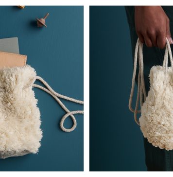 Little Nest Pouch Free Knitting Pattern
