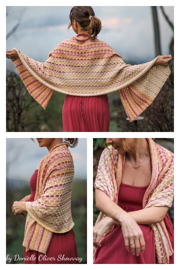 Miella Shawl Knitting Pattern
