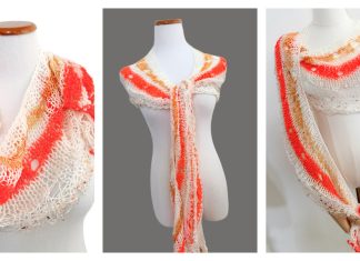 Neology Shawl Free Knitting Pattern
