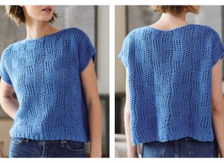 Orofino Tee Free Knitting Pattern