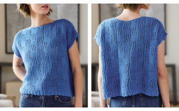 Orofino Tee Free Knitting Pattern
