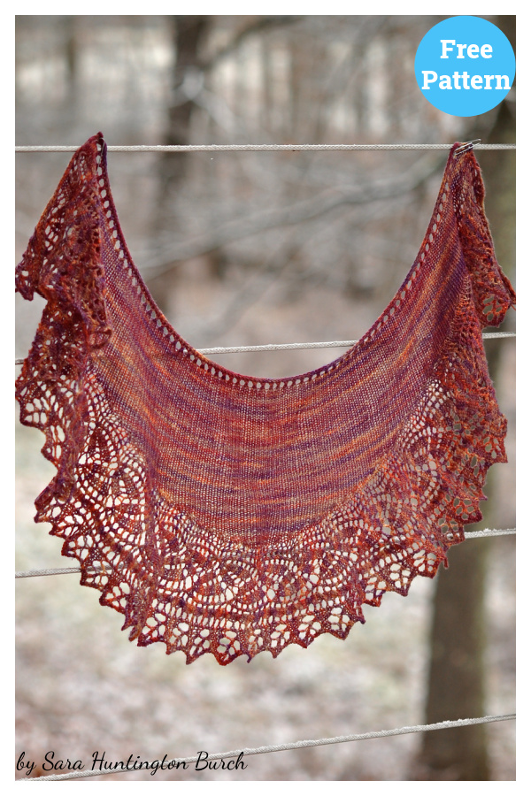 Regina Marie Shawlette Free Knitting Pattern