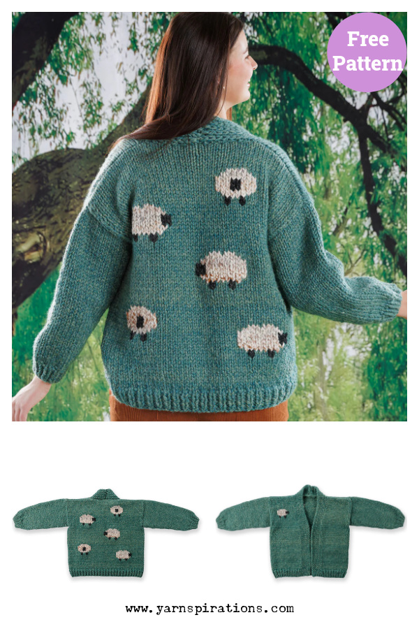Shepherd Cardigan Free Knitting Pattern