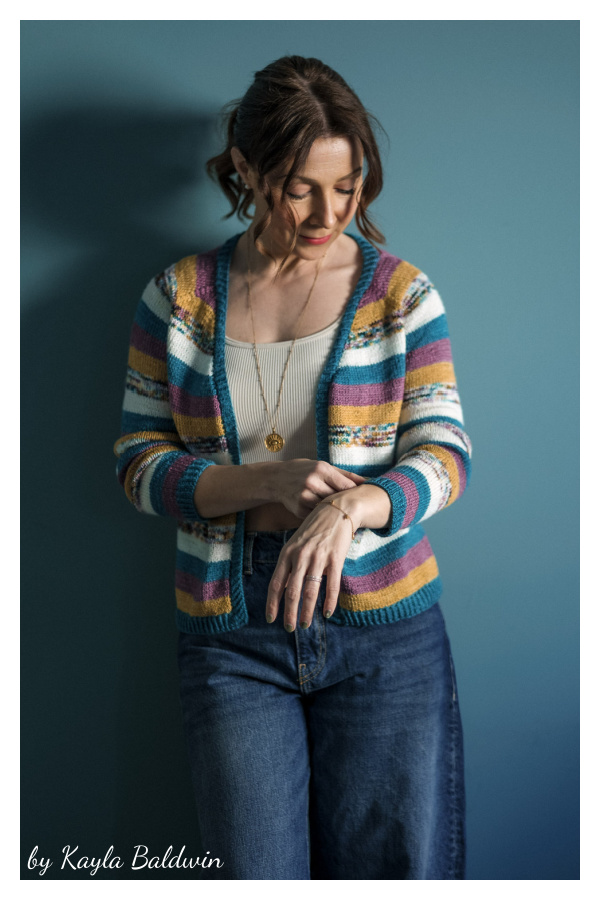 Smoulder Cardigan Knitting Pattern