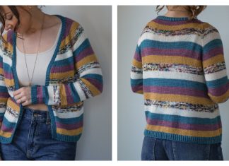 Smoulder Cardigan Knitting Pattern
