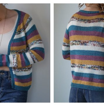 Smoulder Cardigan Knitting Pattern