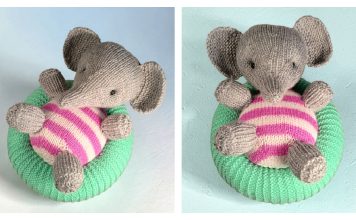 Summer Splash Nellie Baby Elephant Free Knitting Pattern Summer Splash Nellie Baby Elephant Free Knitting Pattern