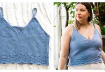 Tide Lace Camisole Free Knitting Pattern Tide Lace Camisole Free Knitting Pattern