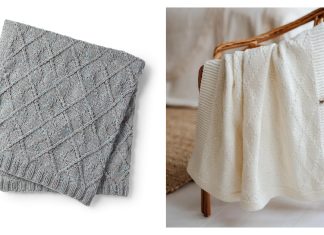 Argyle Blanket Knitting Patterns