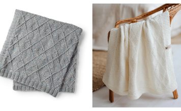 Argyle Blanket Knitting Patterns