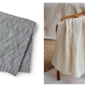 Argyle Blanket Knitting Patterns Argyle Blanket Knitting Patterns