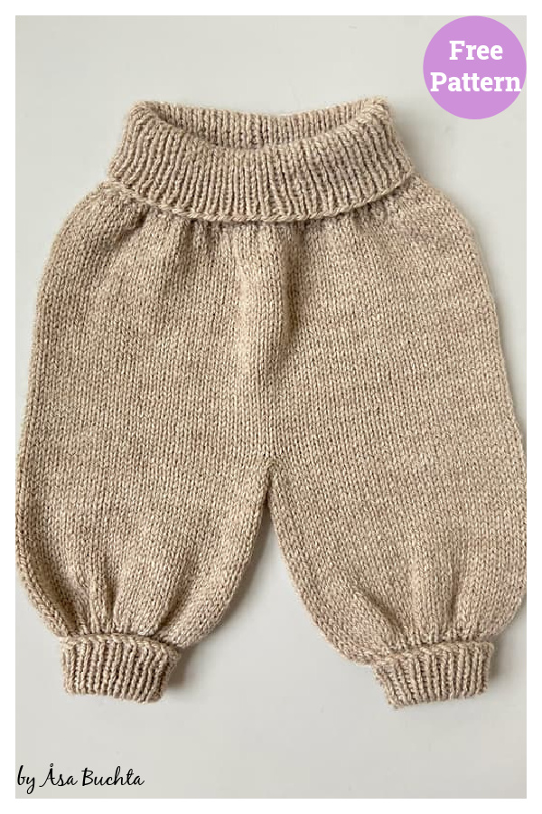 Billie Baby Pants Free Knitting Pattern