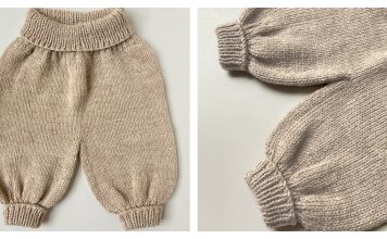 Billie Baby Pants Free Knitting Pattern