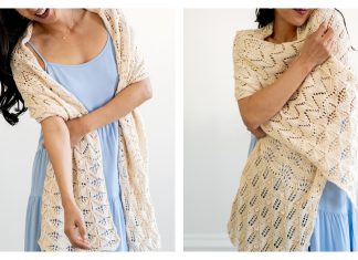 Corinthian Wrap Free Knitting Pattern
