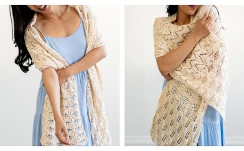 Corinthian Wrap Free Knitting Pattern