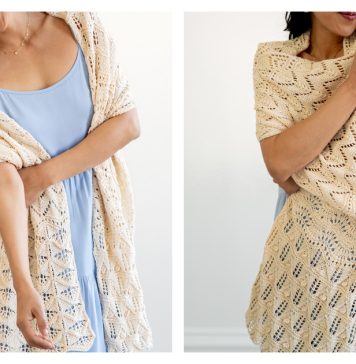 Corinthian Wrap Free Knitting Pattern Corinthian Wrap Free Knitting Pattern