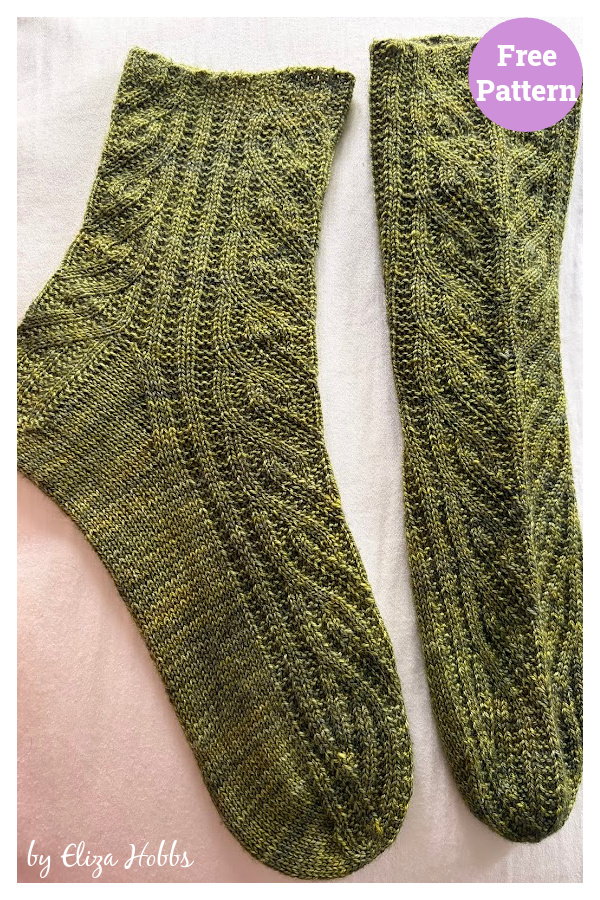 Echternach Socks Free Knitting Pattern 