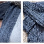 Guernsey Scarf Free Knitting Pattern