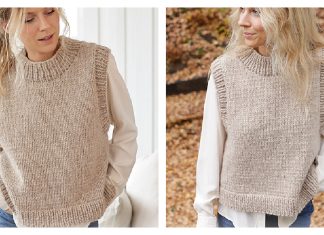 Isla Slipover Free Knitting Pattern