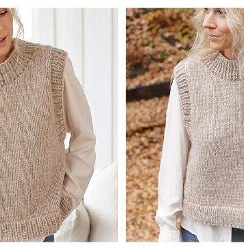 Isla Slipover Free Knitting Pattern