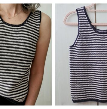 Moonwake Tank Knitting Pattern Moonwake Tank Knitting Pattern
