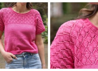 Pink Lemonade Summershirt Free Knitting Pattern