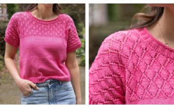 Pink Lemonade Summershirt Free Knitting Pattern Pink Lemonade Summershirt Free Knitting Pattern