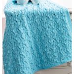 Staggered Squares Blanket Free Knitting Pattern