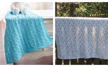 Staggered Squares Blanket Free Knitting Pattern Staggered Squares Blanket Free Knitting Pattern