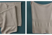 Stitchwork Blanket Free Knitting Pattern