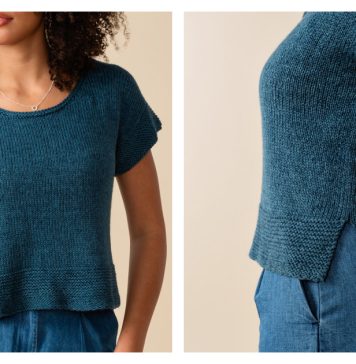 Sweetwater Tee Free Knitting Pattern