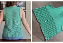 Terzetto Sleeveless Top Free Knitting Pattern Terzetto Sleeveless Top Free Knitting Pattern
