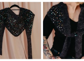 Twinkle Bandana Free Knitting Pattern