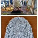 Twisting Rib Hat Free Knitting Pattern