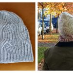 Twisting Rib Hat Free Knitting Pattern