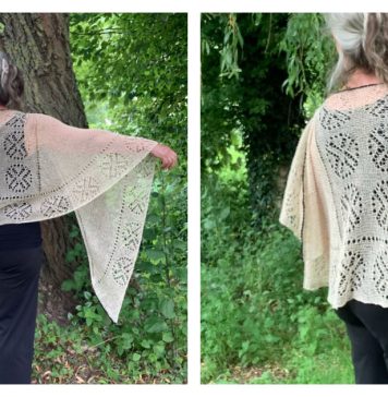 Veil of the Low Countries Free Knitting Pattern