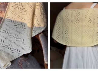 Bay Shawlette Free Knitting Pattern